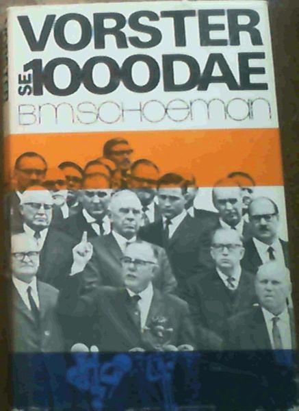 Image for Vorster se 1000 Dae Vorster se 1000 Dae