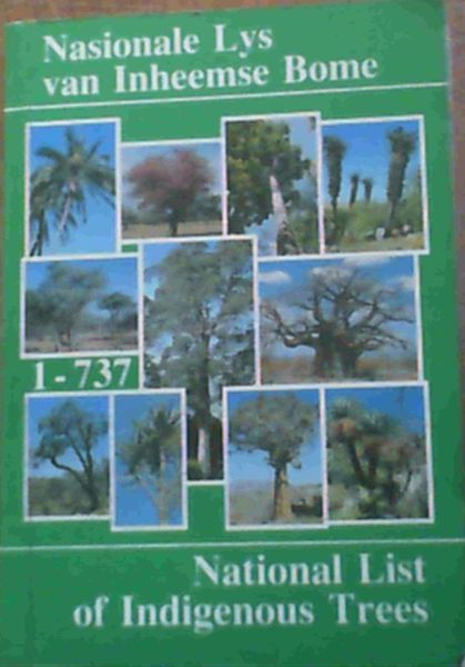 Nasionale lys van inheemse bome (Afrikaans Edition)
