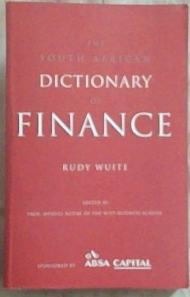 South African Dictionary of Finance