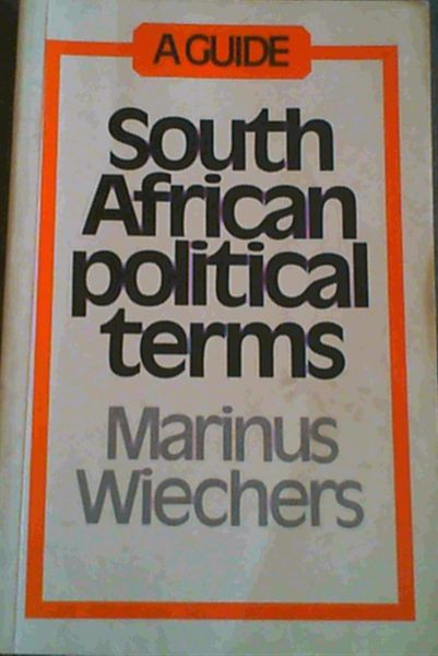 South African Political Terms