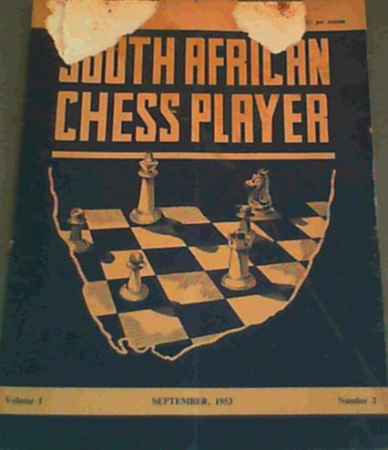The South African Chess September 1954, No. 2 Vol. 2