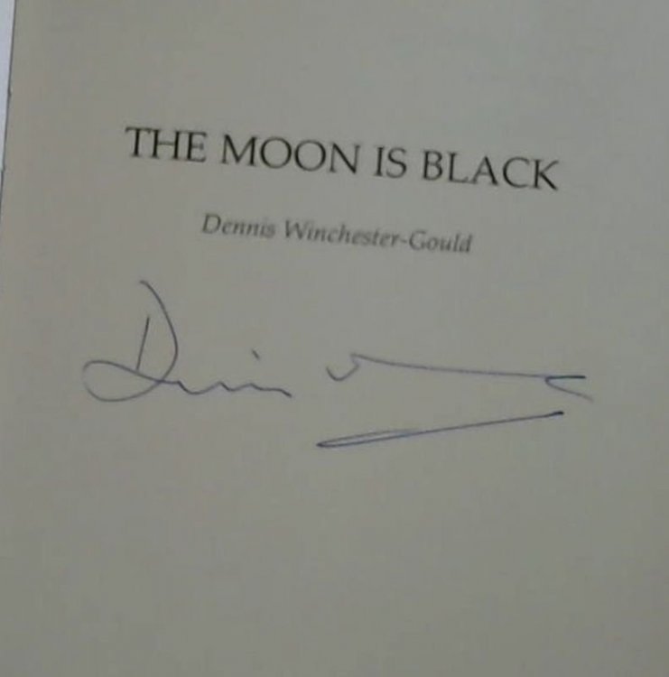 The Moon is Black
