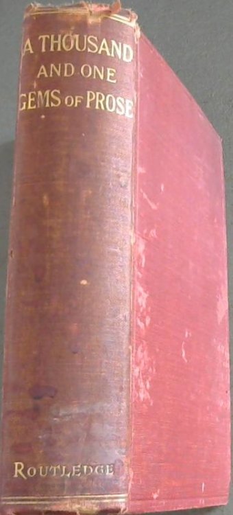 Image for A Thousand and One Gems of English Prose A Thousand and One Gems of English Prose