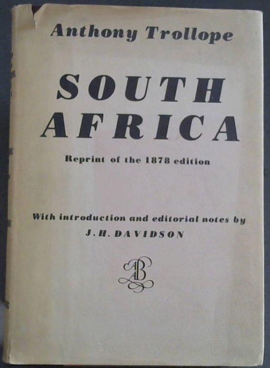 South Africa - A reprint of the 1878 edition with an introduction and notes (South African Biographical and Historical Studies)