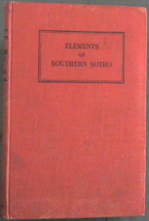 Elements Of Southern Sotho