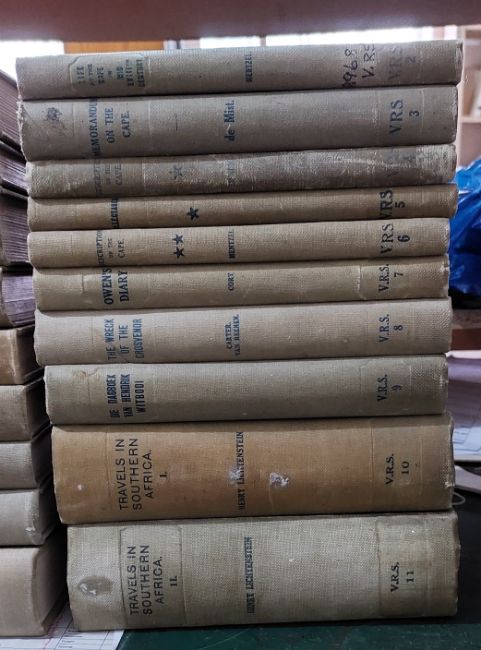 Van Riebeeck 1st Series Complete Set. 50 Volumes.