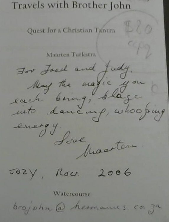 Travels with Brother John : Quest for a Christian Tantra