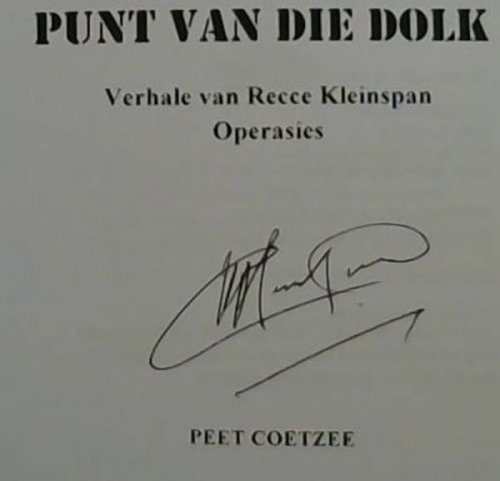 Punt van die Dolk: Verhale van Recce Kleinspan-Operasies