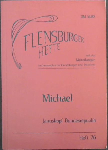 Michael: Januskopf Bundesrepublik (Flensburger Hefte) Heft 26