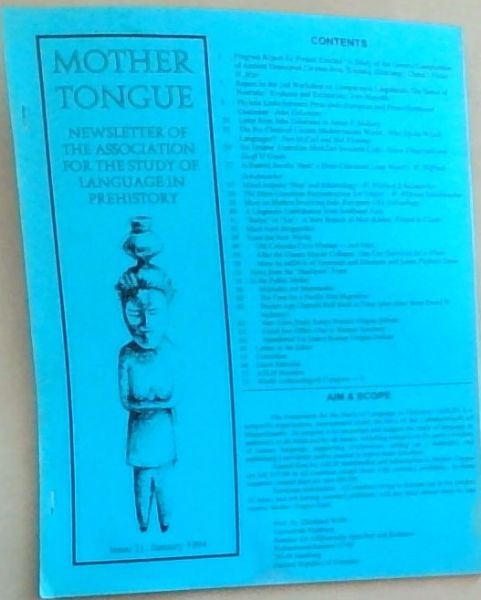 Mother Tongue issue 21 January 1994