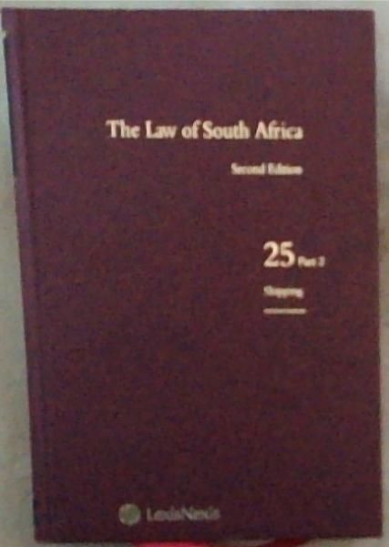 The Law Of South Africa, second edition, Volume 25, part 2