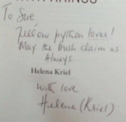 Meditating With Rhinos [Signed]