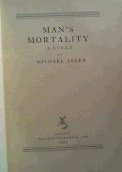 Man's Mortality