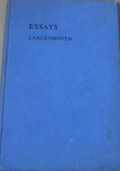 Essays uit Versamelde Werke Langenhoven