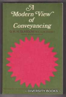 A MODERN VIEW OF CONVEYANCING