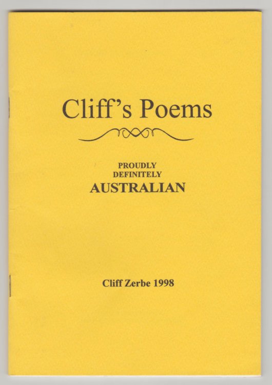 CLIFF'S POEMS