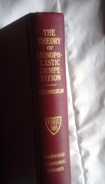 The Theory of Monopolistic Competition: a Re-Orientation of the Theory of Value, 7th Edition