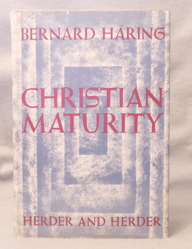 Image for Christian Maturity Christian Maturity