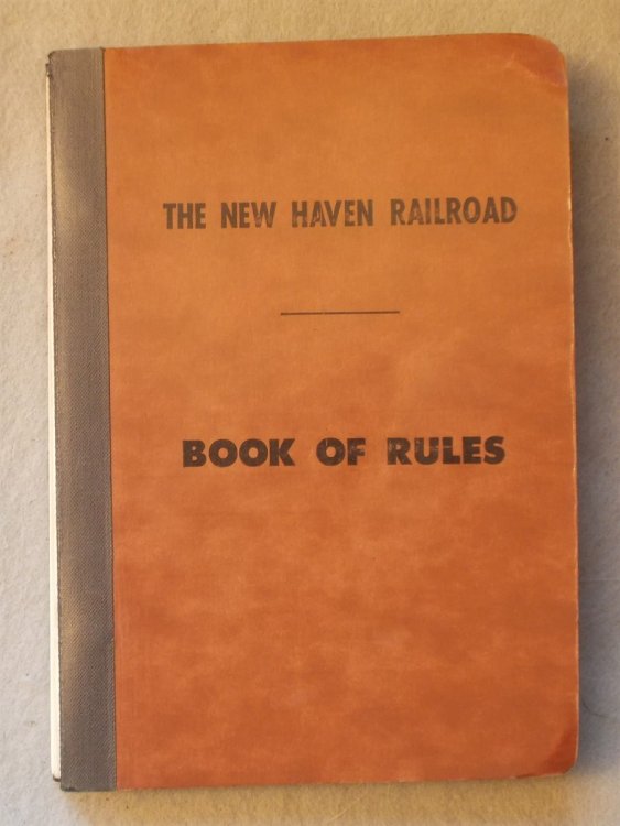 Image for Rules for the Government of the Operating Department, Effective October 28, 1956 Rules for the Government of the Operating Department, Effective October 28, 1956