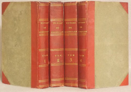 Image for Chefs-D'oeuvre De P. Corneille (4 Volume Set) Chefs-D'oeuvre De P. Corneille (4 Volume Set)