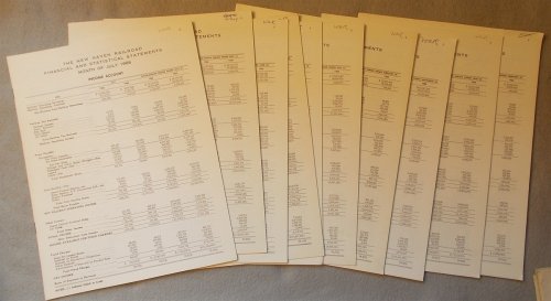 Image for 10 Financial Statements 1964-1966: 1964 (Feb, June, Nov. ) , 1965 (Feb & July) , 1966 (May, June, July, Sept, Nov) 10 Financial Statements 1964-1966: 1964 (Feb, June, Nov. ) , 1965 (Feb & July) , 1966 (May, June, July, Sept, Nov)