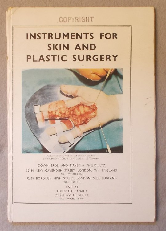 Image for Instruments for Skin and Plastic Surgery (Catalog) Instruments for Skin and Plastic Surgery (Catalog)