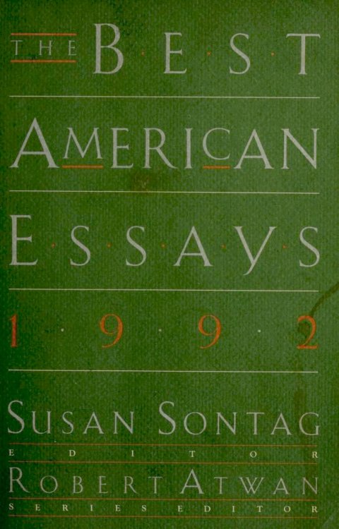 The Best American Essays 1992