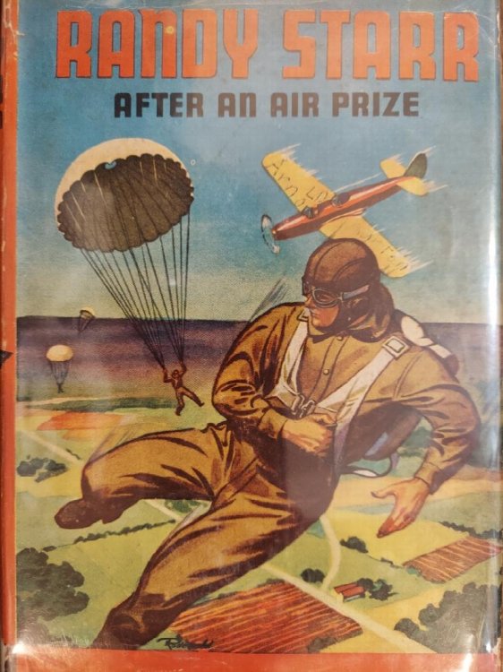 Randy Starr After an Air Prize , or, The Sky Flyers in a Dash Down the States