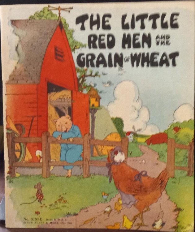 The Little Red Hen and the Grain of Wheat [#3100E]