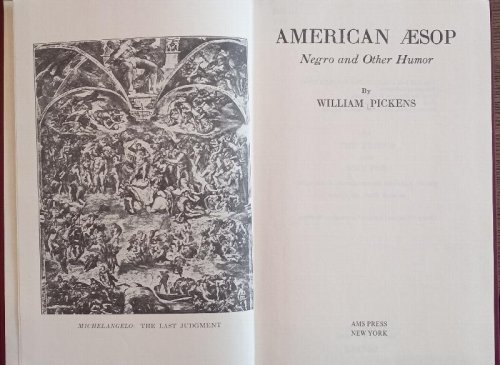 Image for American Aesop: Negro and Other Humor American Aesop: Negro and Other Humor