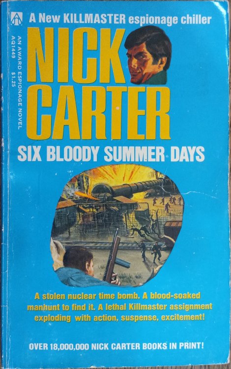 Image for Six Bloody Summer Days (A Killmaster Spy Chiller) Six Bloody Summer Days (A Killmaster Spy Chiller)
