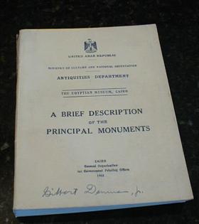 A Brief Description of the Principal Monuments UAR