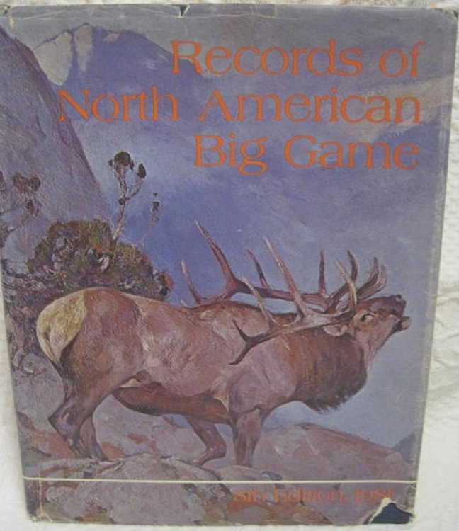 Records of North American Big Game Boone Crockett Club