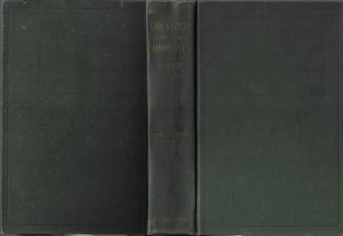 Aequanimitas: With Other Addresses to Medical Students, Nurses, and Practitioners of Medicine