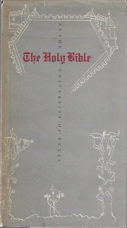 Image for The Holy Bible at The University of Texas The Holy Bible at The University of Texas