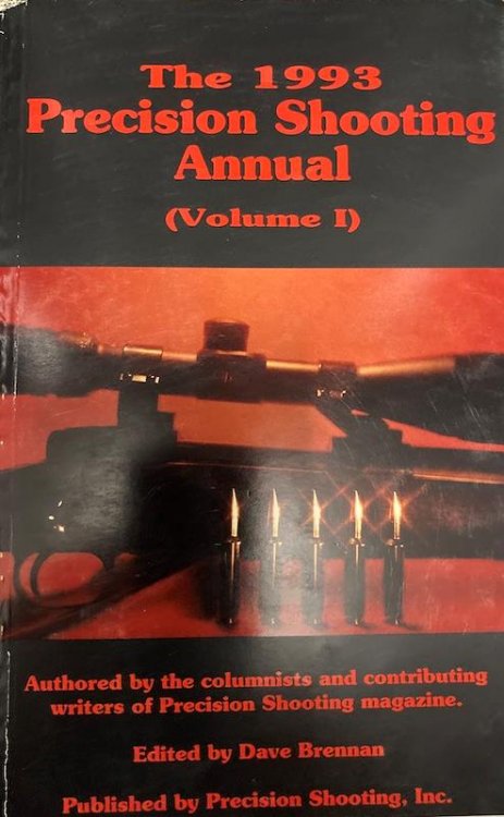 The 1993 Precision Shooting Annual (Volume 1)