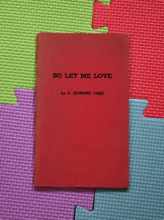 Image for So Let Me Love So Let Me Love