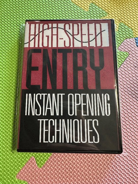 High-Speed Entry : Instant Opening Techniques