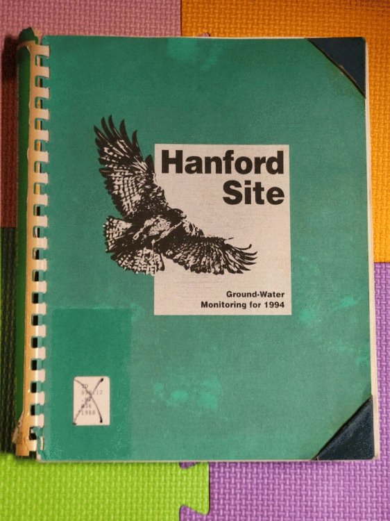 Image for Hanford Site Ground-water Monitoring for 1994 Hanford Site Ground-water Monitoring for 1994