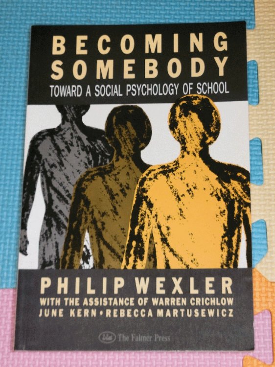 Image for Becoming Somebody: Toward A Social Psychology Of School Becoming Somebody: Toward A Social Psychology Of School