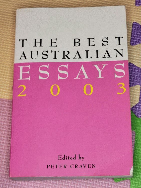 Image for The Best Australian Essays 2003 The Best Australian Essays 2003