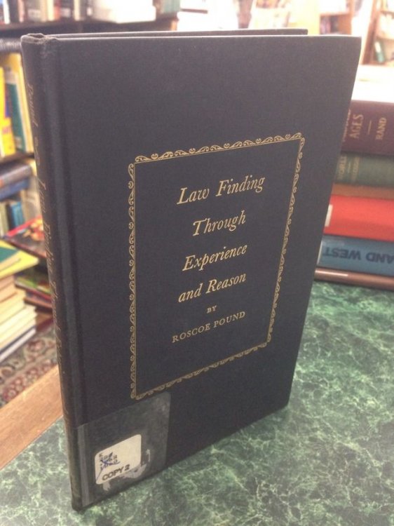 Image for Law Finding Through Experience And Reason by Roscoe Pound Law Finding Through Experience And Reason by Roscoe Pound