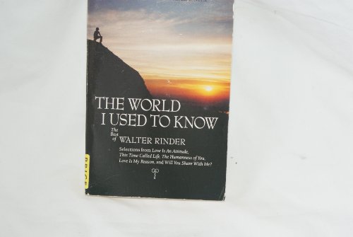 Image for World I Used to Know World I Used to Know