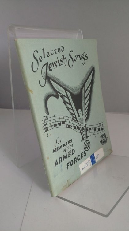 Selected Jewish Songs for the Members of the Armed Forces