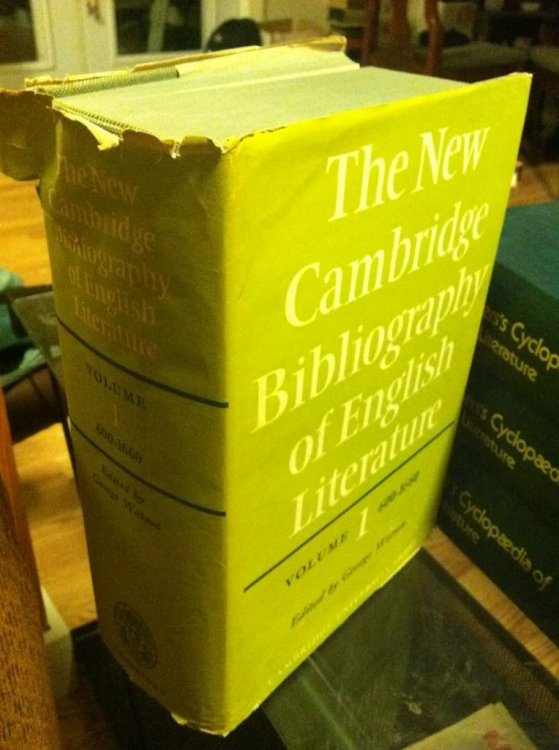 Image for The New Cambridge Bibliography of English Literature: Volume 1, 600-1660 The New Cambridge Bibliography of English Literature: Volume 1, 600-1660