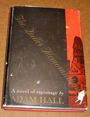 The Quiller Memorandum by Adam Hall