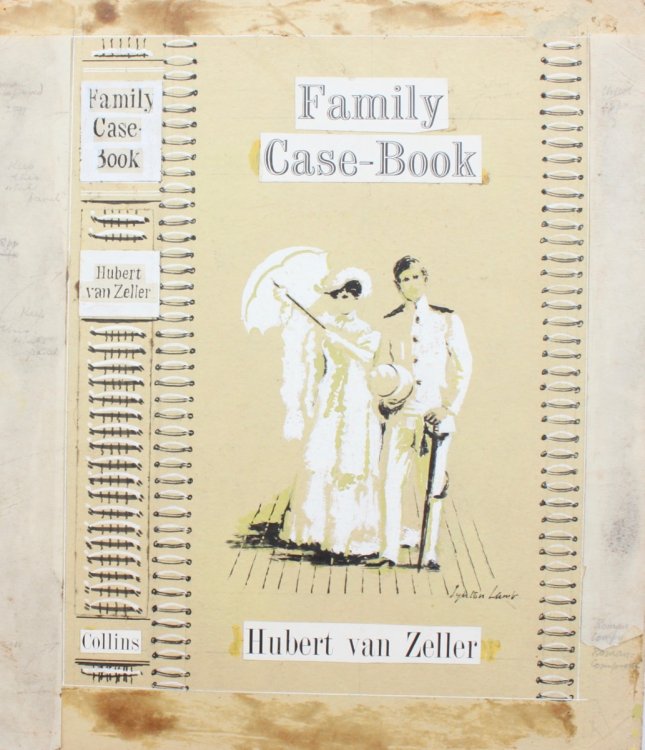 Original Dust Wrapper Design for Hubert van Zeller&rsquo;s The Family Case-Book.