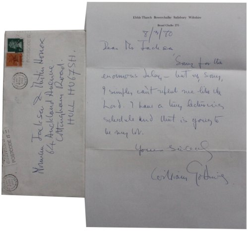 Image for Autograph Letter, signed. Autograph Letter, signed.