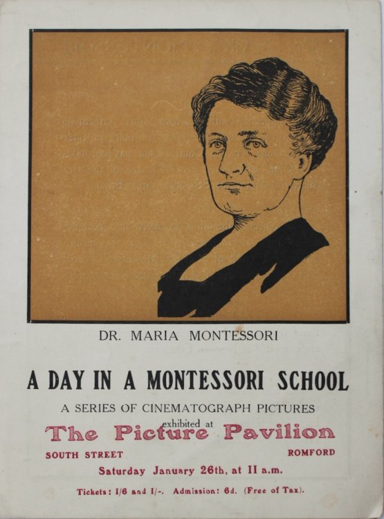 A Day in a Monterssori School; a series of cinematograph pictures.