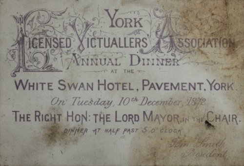 Annual Dinner [ticket].